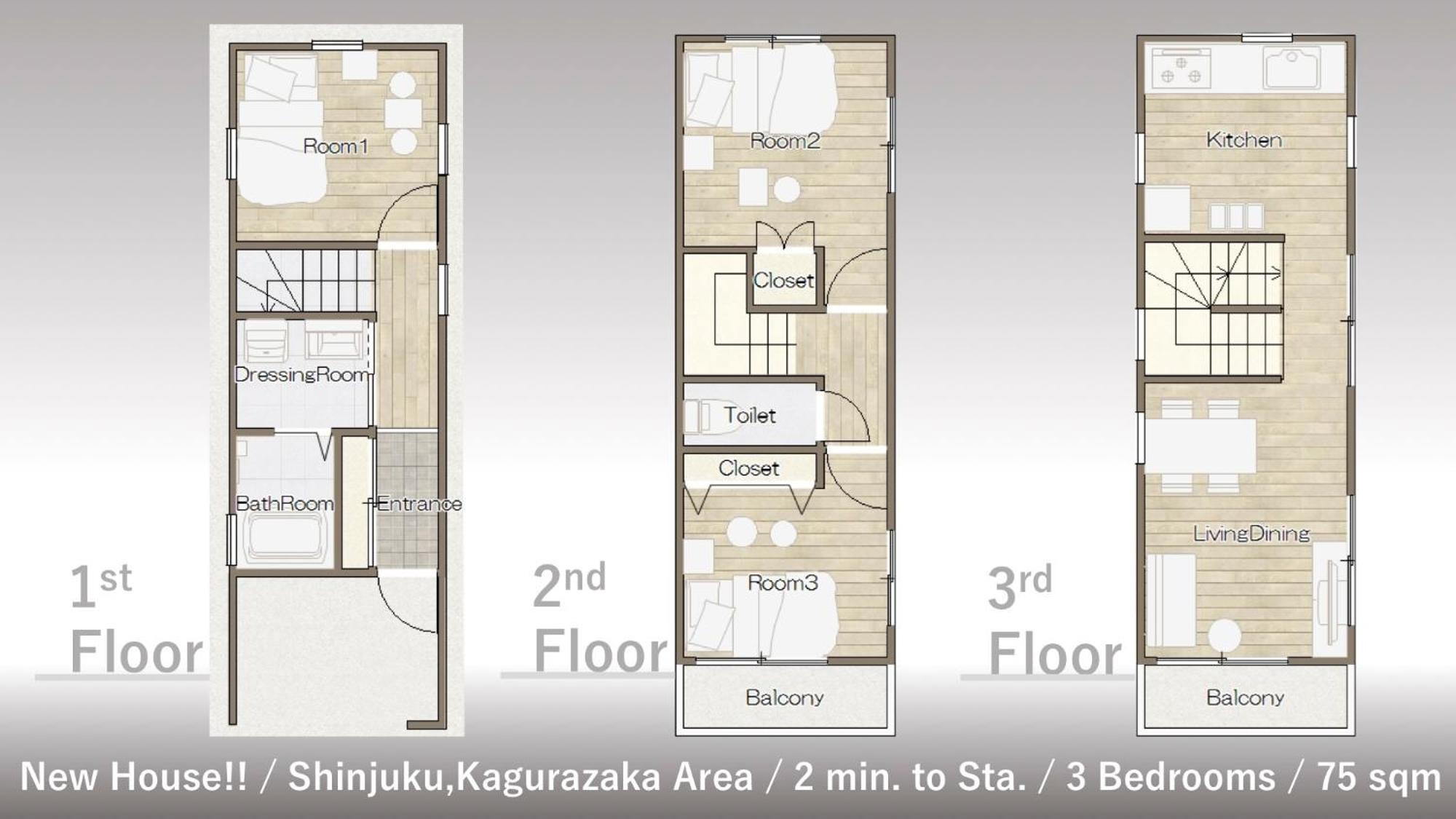 Finoa Residential Suite Kagurazaka Tokyo Exterior photo